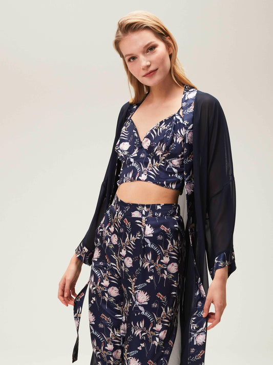 Mia Pajama & Gown Complete Set