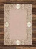 Hera Premium Gold & Coffee Color Rectangular Rug - Creative Home Designs Luxury Carpets, Versace Style Turkish Mat, Greek Key Mat,RUG-HERAPRE-GoCof-4060,RUG-HERAPRE-GoCof-60100,RUG-HERAPRE-GoCof-70120,RUG-HERAPRE-GoCof-85137,RUG-HERAPRE-GoCof-121182,RUG-HERAPRE-GoCof-152243,RUG-HERAPRE-GoCof-182274