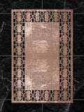 Emel Geometric Luxury Foiled Rug by Creative Home, Modern Style Cut Out Carpet, Non Slip Mat,RUG-EMEL-dCop-4060,RUG-EMEL-dSi-4060,RUG-EMEL-dGo-4060,RUG-EMEL-dCop-60100,RUG-EMEL-dSi-60100,RUG-EMEL-dGo-60100,RUG-EMEL-dCop-70120,RUG-EMEL-dSi-70120,RUG-EMEL-dGo-70120,RUG-EMEL-dCop-85137,RUG-EMEL-dSi-85137,RUG-EMEL-dGo-85137,RUG-EMEL-dCop-121182,RUG-EMEL-dSi-121182,RUG-EMEL-dGo-121182,RUG-EMEL-dCop-152243,RUG-EMEL-dSi-152243,RUG-EMEL-dGo-152243,RUG-EMEL-dCop-182274,RUG-EMEL-dSi-182274,RUG-EMEL-dGo-182274