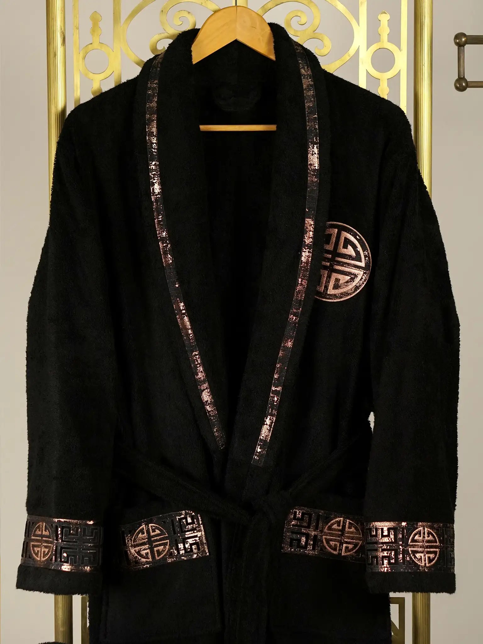 Hera Black Copper Bathrobe Men - Creative Home, BRM-CH-HERA-BlaCop-S-BO,BRM-CH-HERA-BlaCop-M-BO,BRM-CH-HERA-BlaCop-BO,BRM-CH-HERA-BlaCop-XL-BO,BRM-CH-HERA-BlaCop-XXL-BO,BRM-CH-HERA-BlaCop-XXXL-BO,BRM-CH-HERA-BlaCop-S-BS,BRM-CH-HERA-BlaCop-M-BS,BRM-CH-HERA-BlaCop-L-BS,BRM-CH-HERA-BlaCop-XL-BS,BRM-CH-HERA-BlaCop-XXL-BS,BRM-CH-HERA-BlaCop-XXXL-BS,BRM-CH-HERA-BlaCop-S-BST,BRM-CH-HERA-BlaCop-M-BST,BRM-CH-HERA-BlaCop-L-BST,BRM-CH-HERA-BlaCop-XL-BST,BRM-CH-HERA-BlaCop-XXL-BST,BRM-CH-HERA-BlaCop-BST