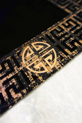 Hera Premium Black & Copper Color Rectangular Rug - Creative Home Designs Luxury Carpets, Versace Style Turkish Mat, Greek Key Mat,RUG-HERAPRE-BlaCop-4060,RUG-HERAPRE-BlaCop-60100,RUG-HERAPRE-BlaCop-70120,RUG-HERAPRE-BlaCop-85137,RUG-HERAPRE-BlaCop-121182,RUG-HERAPRE-BlaCop-152243,RUG-HERAPRE-BlaCop-182274