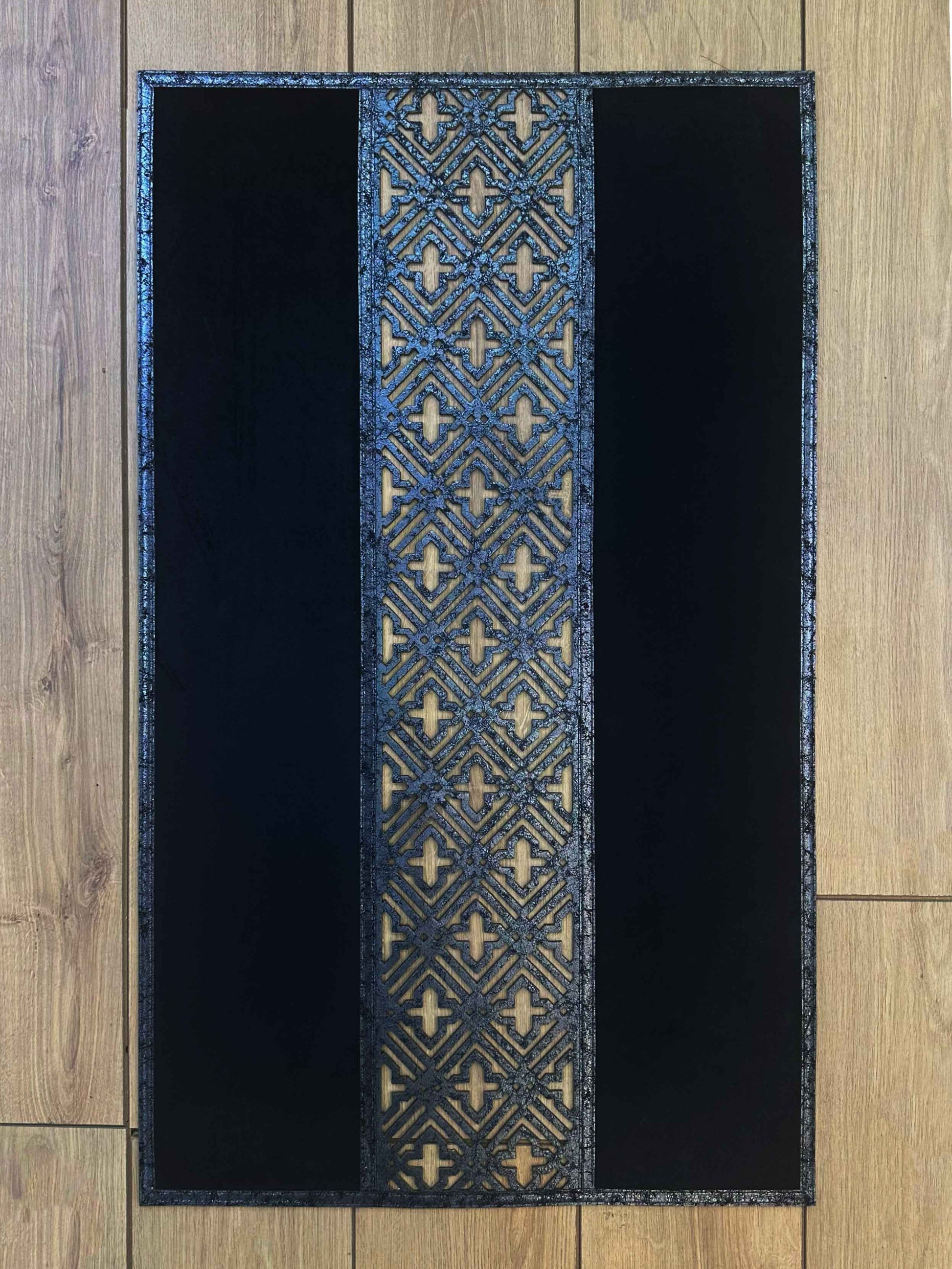 Ferya Rectangular Ecru & Gold Modern Cut Through Laser Rug Striped Minimal Rug - by Creative Home Rugs, RUG-FRYA-BlaMebla-4060,RUG-FRYA-BlaMebla-60100,RUG-FRYA-BlaMebla-70120,RUG-FRYA-BlaMebla-90150,RUG-FRYA-BlaMebla-121182,RUG-FRYA-BlaMebla-152243,RUG-FRYA-BlaMebla-182274