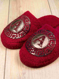 Kaan Women's Custom Monogram Slippers, Soft House & Spa Terry Slippers,SLPW-CH-KAAN-ReCop-3738,SLPW-CH-KAAN-ReCop-3940