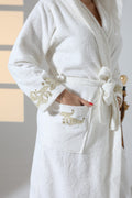 Alev Bathrobe - Creative Home's Gold & Cream White Embroidery Lace Bamboo Robes & Dressing Gowns, BRW-CH-ALV-S-BO,BRW-CH-ALV-S-BS,BRW-CH-ALV-S-BST,BRW-CH-ALV-M-BO,BRW-CH-ALV-M-BS,BRW-CH-ALV-M-BST,BRW-CH-ALV-L-BO,BRW-CH-ALV-L-BS,BRW-CH-ALV-L-BST,BRW-CH-ALV-XL-BO,BRW-CH-ALV-XL-BS,BRW-CH-ALV-XL-BST,BRW-CH-ALV-XXL-BO,BRW-CH-ALV-XXL-BS,BRW-CH-ALV-XXXL-BST,BRW-CH-ALV-XXL-BO,BRW-CH-ALV-XXXL-BS,BRW-CH-ALV-XXXL-BST