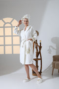 Alev Bathrobe - Creative Home's Gold & Cream White Embroidery Lace Bamboo Robes & Dressing Gowns, BRW-CH-ALV-S-BO,BRW-CH-ALV-S-BS,BRW-CH-ALV-S-BST,BRW-CH-ALV-M-BO,BRW-CH-ALV-M-BS,BRW-CH-ALV-M-BST,BRW-CH-ALV-L-BO,BRW-CH-ALV-L-BS,BRW-CH-ALV-L-BST,BRW-CH-ALV-XL-BO,BRW-CH-ALV-XL-BS,BRW-CH-ALV-XL-BST,BRW-CH-ALV-XXL-BO,BRW-CH-ALV-XXL-BS,BRW-CH-ALV-XXXL-BST,BRW-CH-ALV-XXL-BO,BRW-CH-ALV-XXXL-BS,BRW-CH-ALV-XXXL-BST