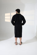 Anka Exclusive Bathrobe (His) - Greek Key Versace style Black & Gold Bathrobe Dressing Gown for Men by Creative Home,BRM-CH-ANKABG-S-BO,BRM-CH-ANKABG-S-BS,BRM-CH-ANKABG-S-BST,BRM-CH-ANKABG-M-BO,BRM-CH-ANKABG-M-BS,BRM-CH-ANKABG-M-BST,BRM-CH-ANKABG-L-BO,BRM-CH-ANKABG-L-BS,BRM-CH-ANKABG-L-BST,BRM-CH-ANKABG-XL-BO,BRM-CH-ANKABG-XL-BS,BRM-CH-ANKABG-XL-BST,BRM-CH-ANKABG-XXL-BO,BRM-CH-ANKABG-XXL-BS,BRM-CH-ANKABG-XXL-BST,BRM-CH-ANKABG-XXXL-BO,BRM-CH-ANKABG-XXXL-BS,BRM-CH-ANKABG-XXXL-BST