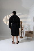 Bora Premier Luxury Men's Black Bathrobe Set, Velvet Applied Gown Robe, Slippers & Towels Set by Creative Home,BRM-CH-BORA-S-BO,BRM-CH-BORA-M-BO,BRM-CH-BORA-L-BO,BRM-CH-BORA-XL-BO,BRM-CH-BORA-XXL-BO,BRM-CH-BORA-XXXL-BO,BRM-CH-BORA-S-BS,BRM-CH-BORA-M-BS,BRM-CH-BORA-L-BS,BRM-CH-BORA-XL-BS,BRM-CH-BORA-XXL-BS,BRM-CH-BORA-XXXL-BS,BRM-CH-BORA-S-BST,BRM-CH-BORA-M-BST,BRM-CH-BORA-L-BST,BRM-CH-BORA-XL-BST,BRM-CH-BORA-XXL-BST,BRM-CH-BORA-XXXL-BST