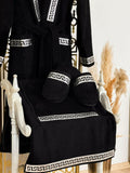 Anka Black & Silver Bathrobe (His) - Creative Home, Bathrobes, Versace Style Greek Key Turkish Bamboo Luxury Robe,BRM-CH-ANKABS-S-BO,BRM-CH-ANKABS-S-BS,BRM-CH-ANKABS-S-BST,BRM-CH-ANKABS-M-BO,BRM-CH-ANKABS-M-BS,BRM-CH-ANKABS-M-BST,BRM-CH-ANKABS-L-BO,BRM-CH-ANKABS-L-BS,BRM-CH-ANKABS-L-BSM,BRM-CH-ANKABS-XL-BO,BRM-CH-ANKABS-XL-BS,BRM-CH-ANKABS-XL-BST,BRM-CH-ANKABS-XXL-BO,BRM-CH-ANKABS-XXL-BS,BRM-CH-ANKABS-XXL-BST,BRM-CH-ANKABS-XXXL-BO,BRM-CH-ANKABS-XXXL-BS,BRM-CH-ANKABS-XXXL-BST