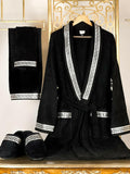 Anka Black & Silver Bathrobe (His) - Creative Home, Bathrobes, Versace Style Greek Key Turkish Bamboo Luxury Robe,BRM-CH-ANKABS-S-BO,BRM-CH-ANKABS-S-BS,BRM-CH-ANKABS-S-BST,BRM-CH-ANKABS-M-BO,BRM-CH-ANKABS-M-BS,BRM-CH-ANKABS-M-BST,BRM-CH-ANKABS-L-BO,BRM-CH-ANKABS-L-BS,BRM-CH-ANKABS-L-BSM,BRM-CH-ANKABS-XL-BO,BRM-CH-ANKABS-XL-BS,BRM-CH-ANKABS-XL-BST,BRM-CH-ANKABS-XXL-BO,BRM-CH-ANKABS-XXL-BS,BRM-CH-ANKABS-XXL-BST,BRM-CH-ANKABS-XXXL-BO,BRM-CH-ANKABS-XXXL-BS,BRM-CH-ANKABS-XXXL-BST