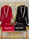 Anka Exclusive Bathrobe Set (His & Her) - creativehome-designsBathrobes