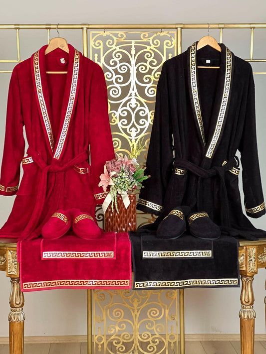 Anka Exclusive Bathrobe Set (His & Her) - creativehome-designsBathrobes