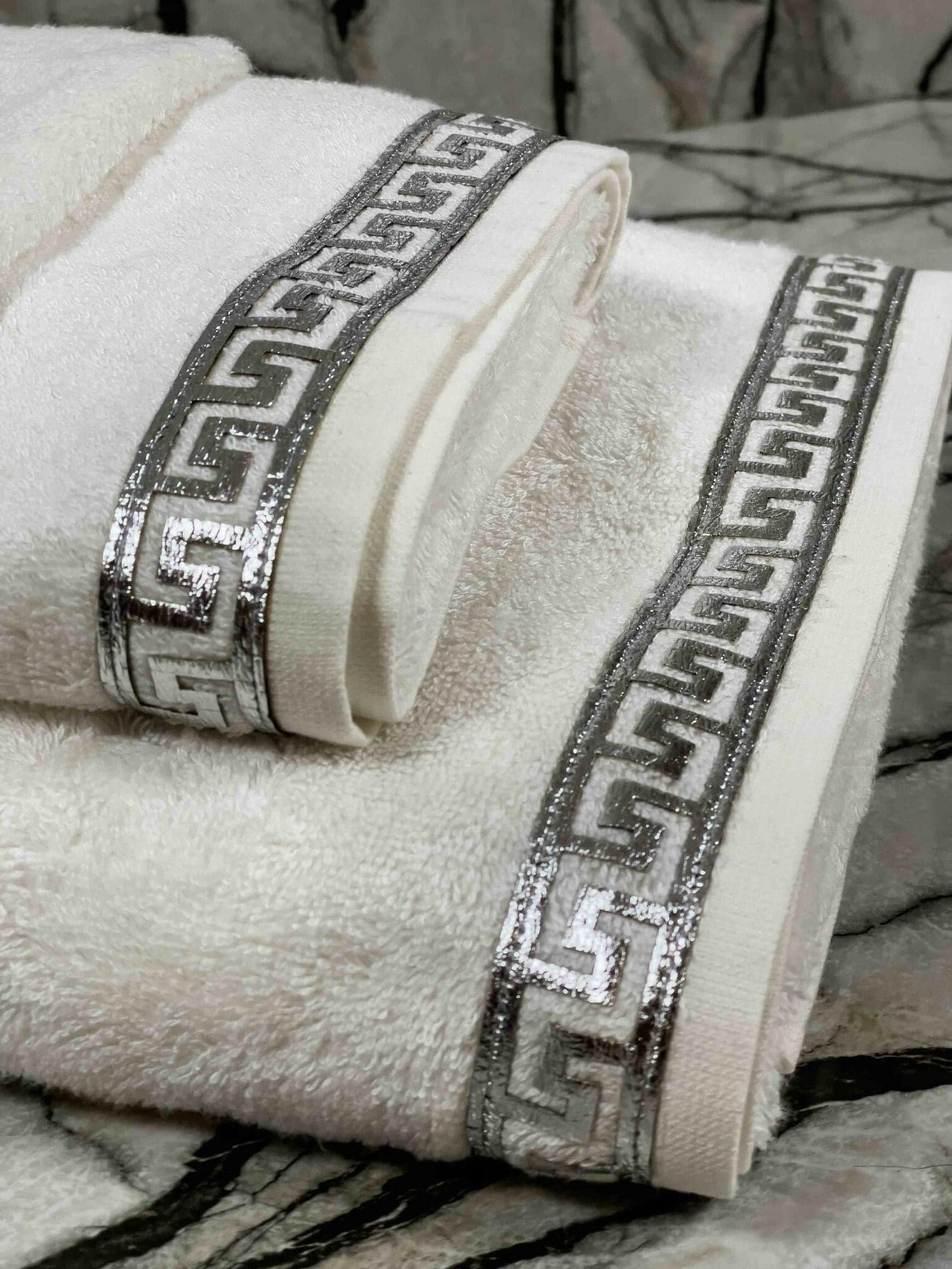 Anka Towel Set - Creative Home Designs, Versace Style Towels,TS-CH-ANKAWS