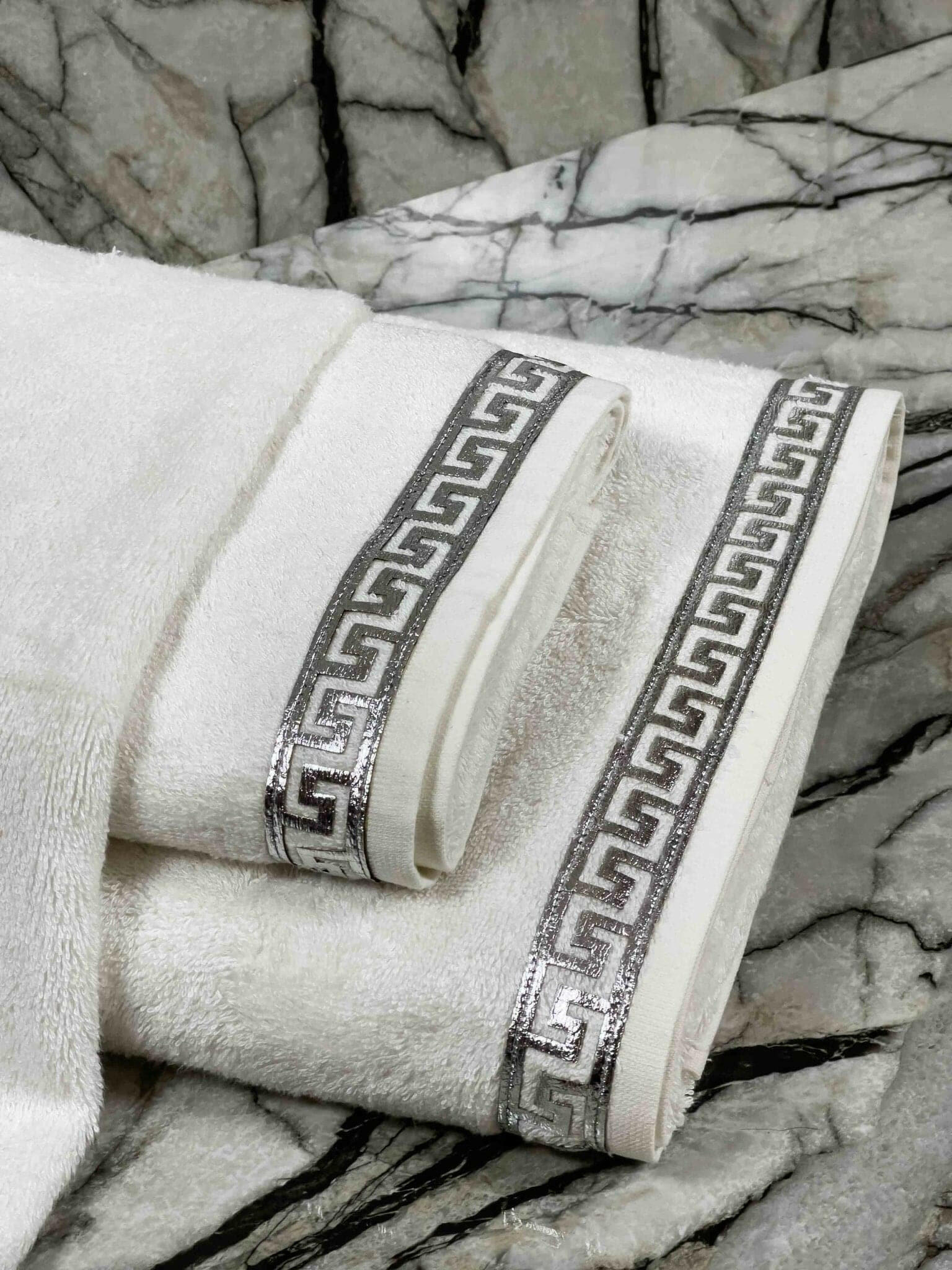 Anka Towel Set - Creative Home Designs, Versace Style Towels,TS-CH-ANKAWS
