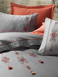 Dantela Tilbe - Embroidered Luxury Duvet Cover Set - creativehome-designs