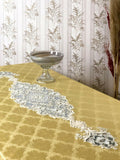 Demet Tablecloth Gold - creativehome-designs