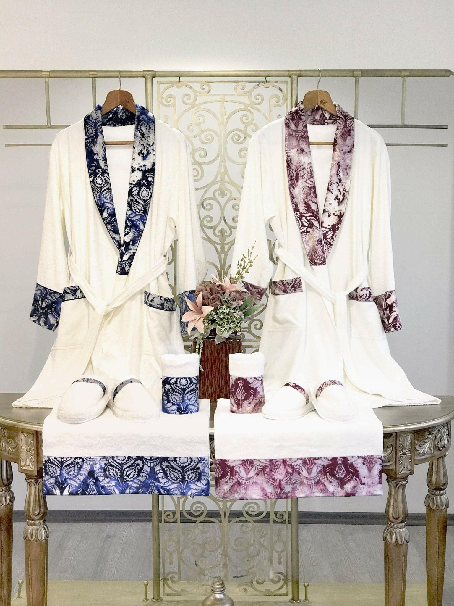 Deren Bathrobe Set (His & Her) - creativehome-designs