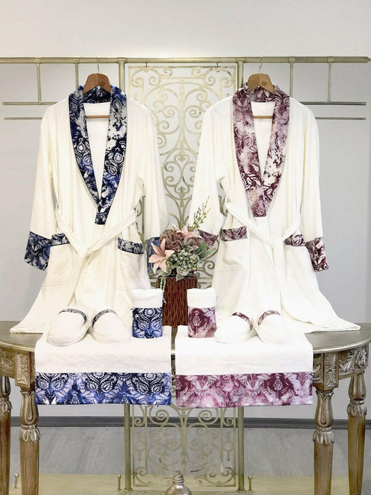 Deren Bathrobe Set (His & Her) - creativehome-designs