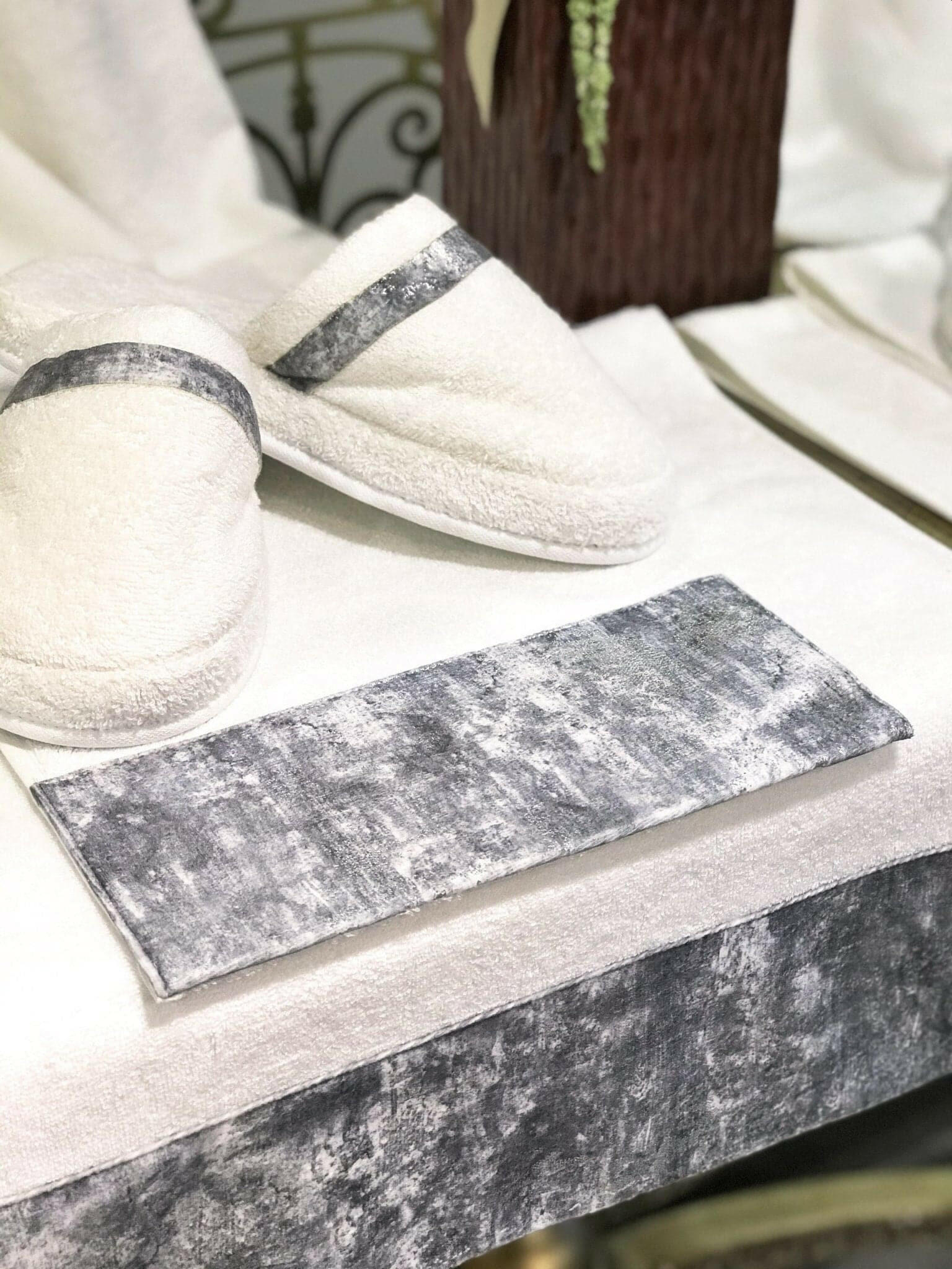 Ela Gray Bathrobe (His) - creativehome-designs