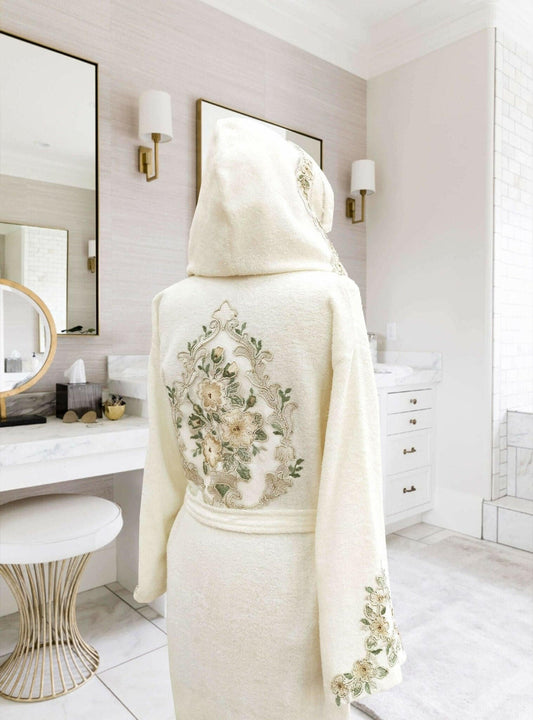 Gelin Bathrobe - Creative Home Designs, Floral Embroidery Turkish Soft Bamboo Robe,BRW-CH-GLN-Go-S-BO,BRW-CH-GLN-Go-S-BS,BRW-CH-GLN-Go-S-BST,BRW-CH-GLN-Go-M-BO,BRW-CH-GLN-Go-M-BS,BRW-CH-GLN-Go-M-BST,BRW-CH-GLN-Go-L-BO,BRW-CH-GLN-Go-L-BS,BRW-CH-GLN-Go-L-BST,BRW-CH-GLN-Go-XL-BO,BRW-CH-GLN-Go-XL-BS,BRW-CH-GLN-Go-XL-BST