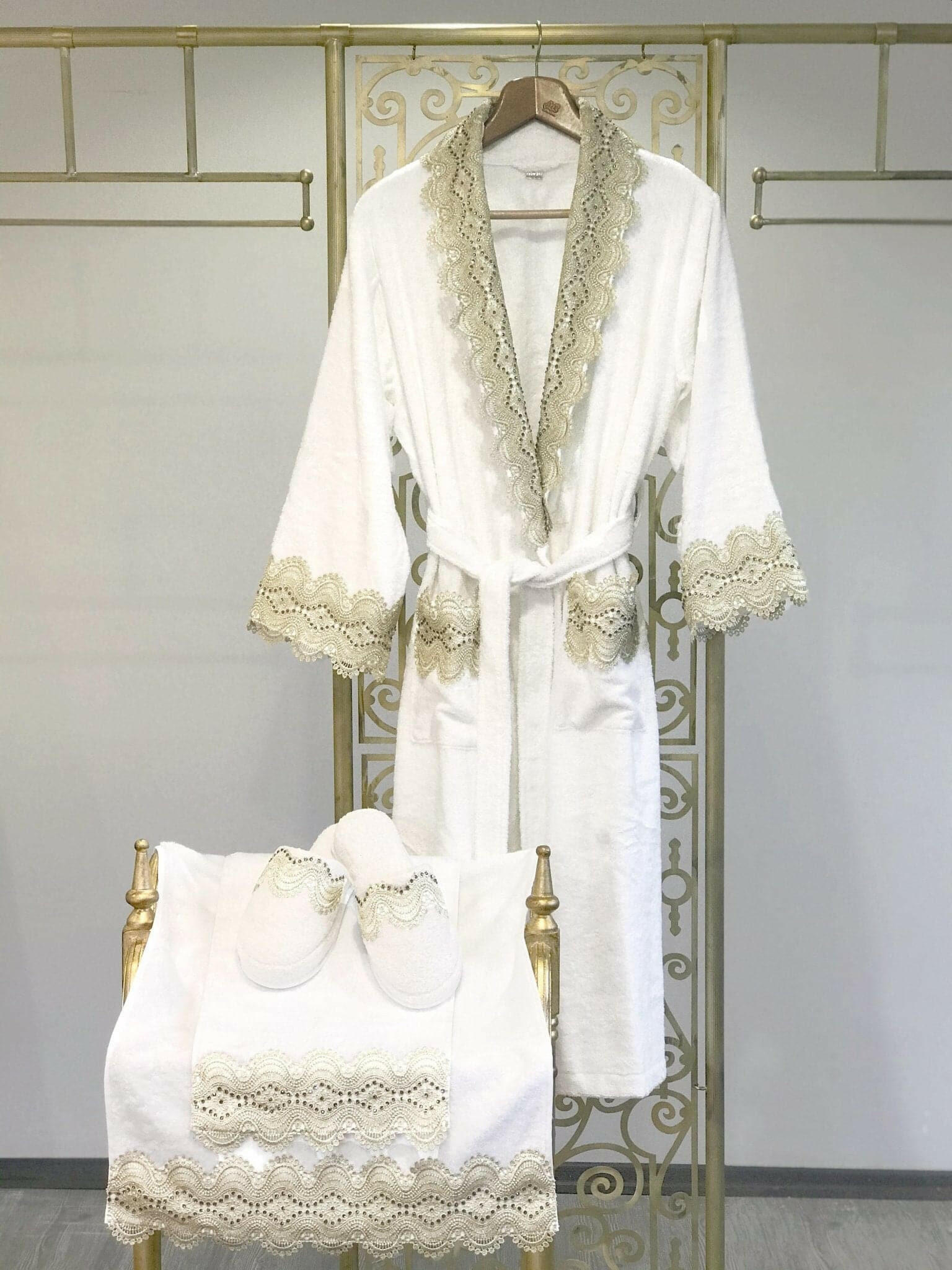 Gunes Bathrobe Set (His & Her) - creativehome-designs