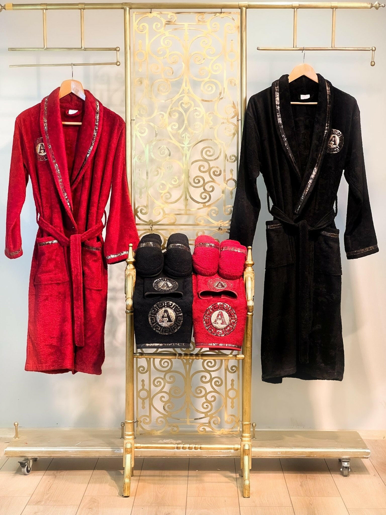 Kaan Bathrobe Set (Her & His) - Creative HomeBathrobes