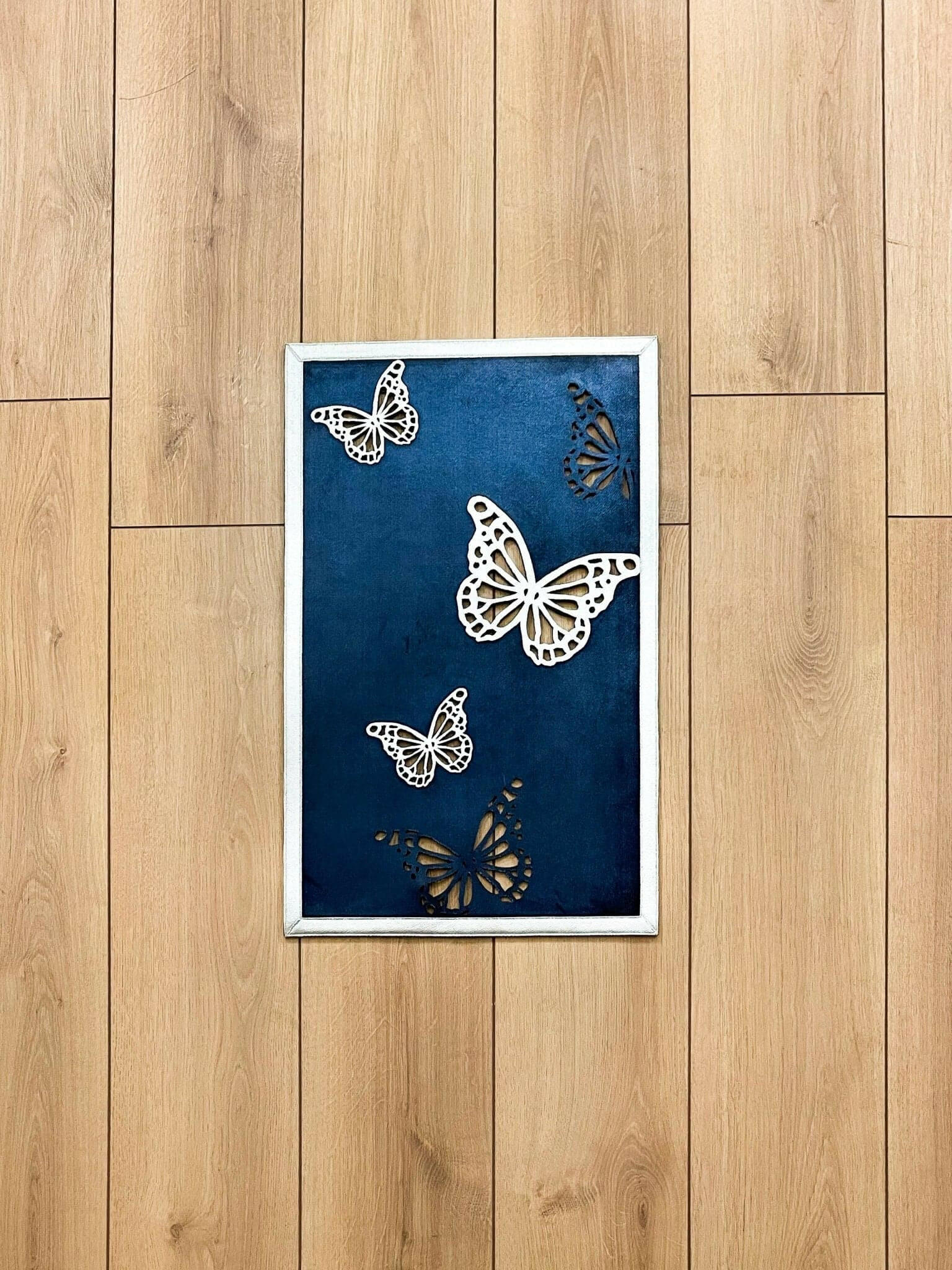 Kelebek Limited Edition Blue Color Rectangular Rug - Creative Home Designs, Butterfly Luxury Turkish Carpet, Non Slip Washable Velvet Mat,RUG-KLBK-BluSi-4060,RUG-KLBK-BluSi-60100,RUG-KLBK-BluSi-70120,RUG-KLBK-BluSi-85137,RUG-KLBK-BluSi-121182