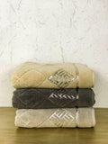Lara Gold Towel Set - creativehome-designsTowels