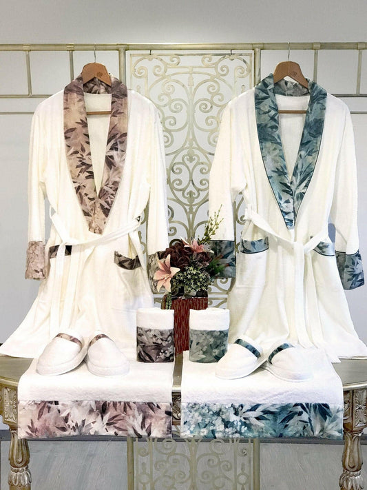 Lyla Bathrobe Set (His & Her) - creativehome-designs