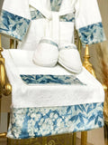 Lyla Blue Bathrobe (His) - creativehome-designsBathrobes
