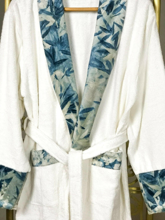 Lyla Blue Bathrobe (His) - creativehome-designsBathrobes