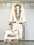 Lyla Coffee Bathrobe (His) - creativehome-designs