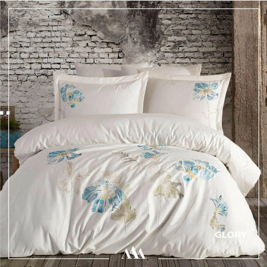 Maribor Glory - Embroidered Luxury Duvet Cover Set - creativehome-designs