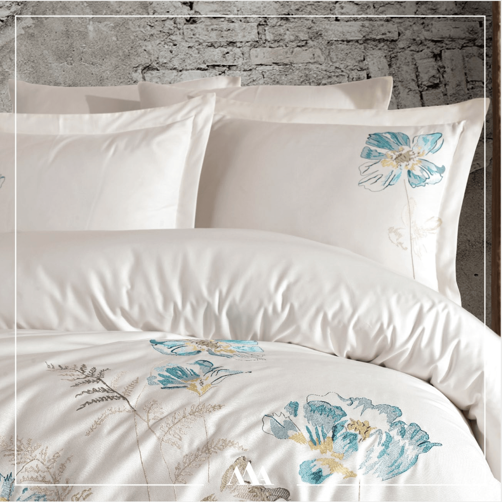 Maribor Glory - Embroidered Luxury Duvet Cover Set - creativehome-designs