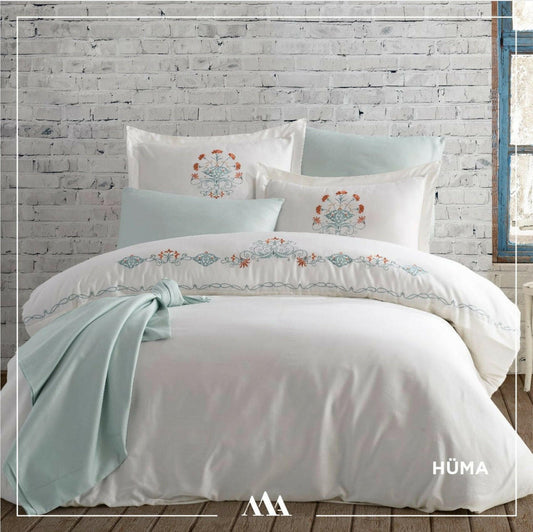Maribor Hüma - Embroidered Luxury Duvet Cover Set - creativehome-designs