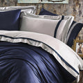 Mira Night Blue - Luxury Duvet Cover Set - Creative HomeDuvet Covers