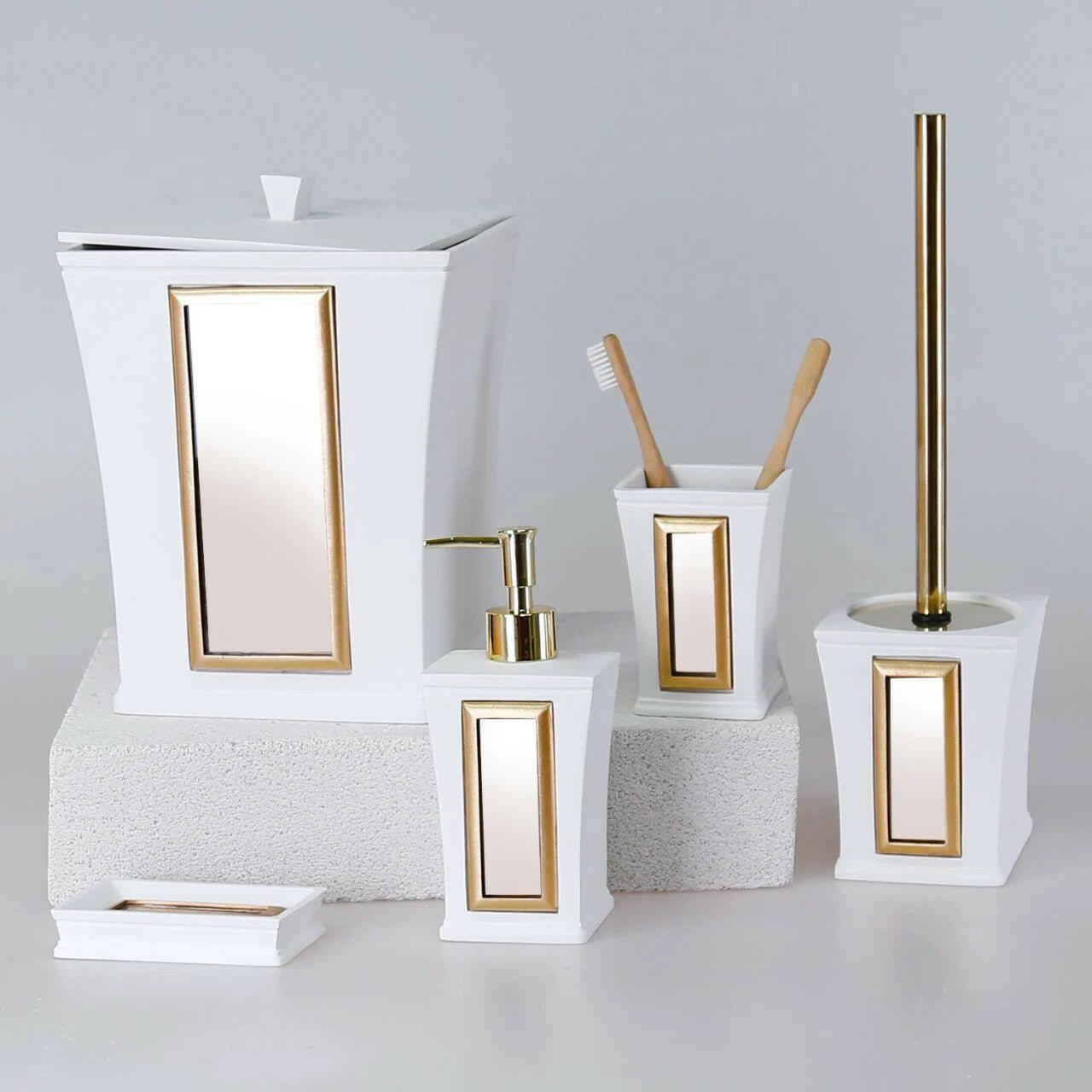 Miray Bathroom Set - Creative HomeBathroom Accessory Sets