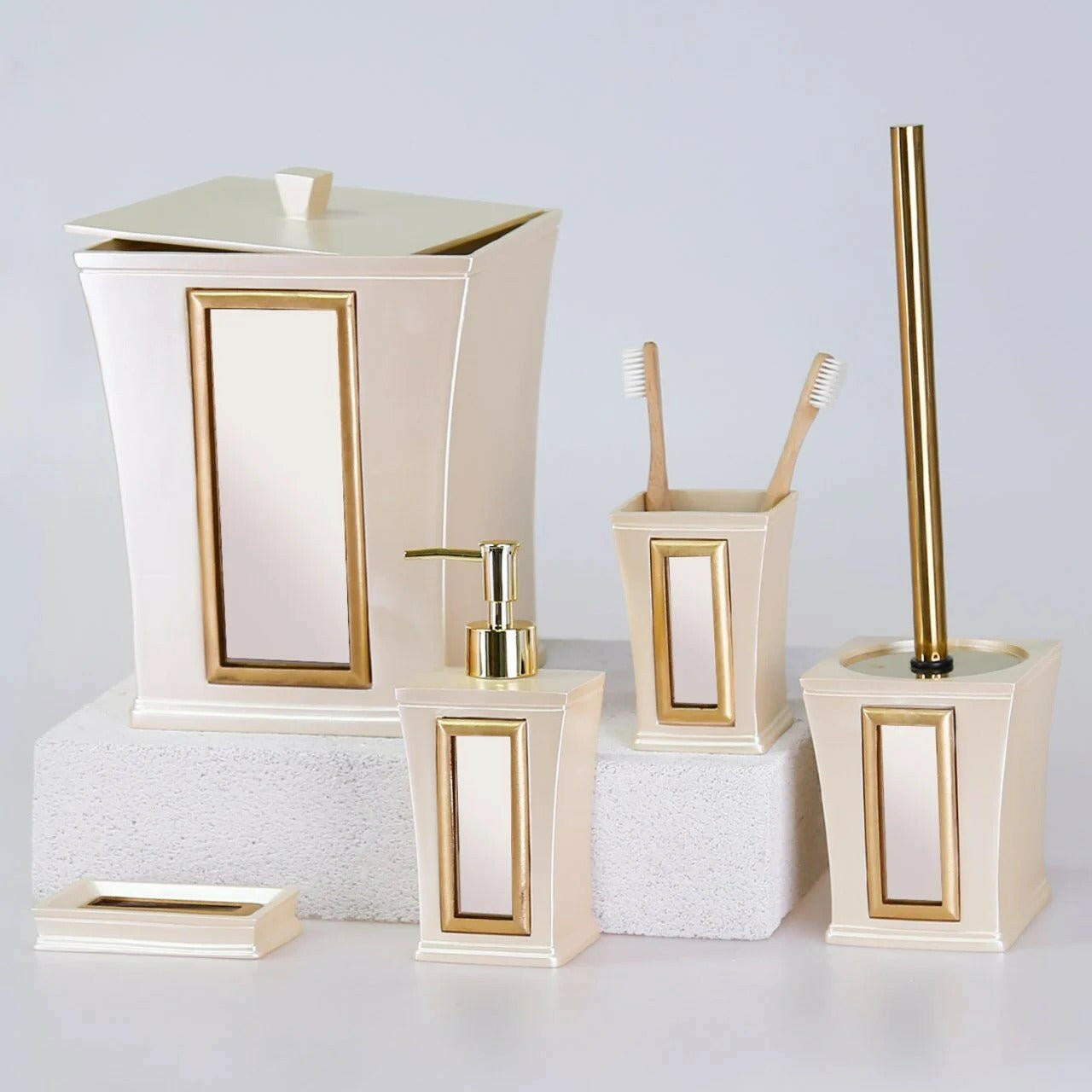 Miray Bathroom Set - Creative HomeBathroom Accessory Sets