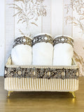 Ottoman Exclusive Coffee Bathroom Set - Creative HomeBathroom Accessory Sets