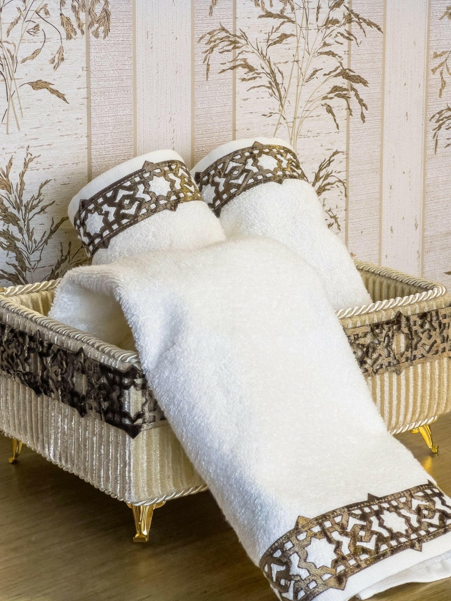 Ottoman Exclusive Coffee Bathroom Set - Creative HomeBathroom Accessory Sets