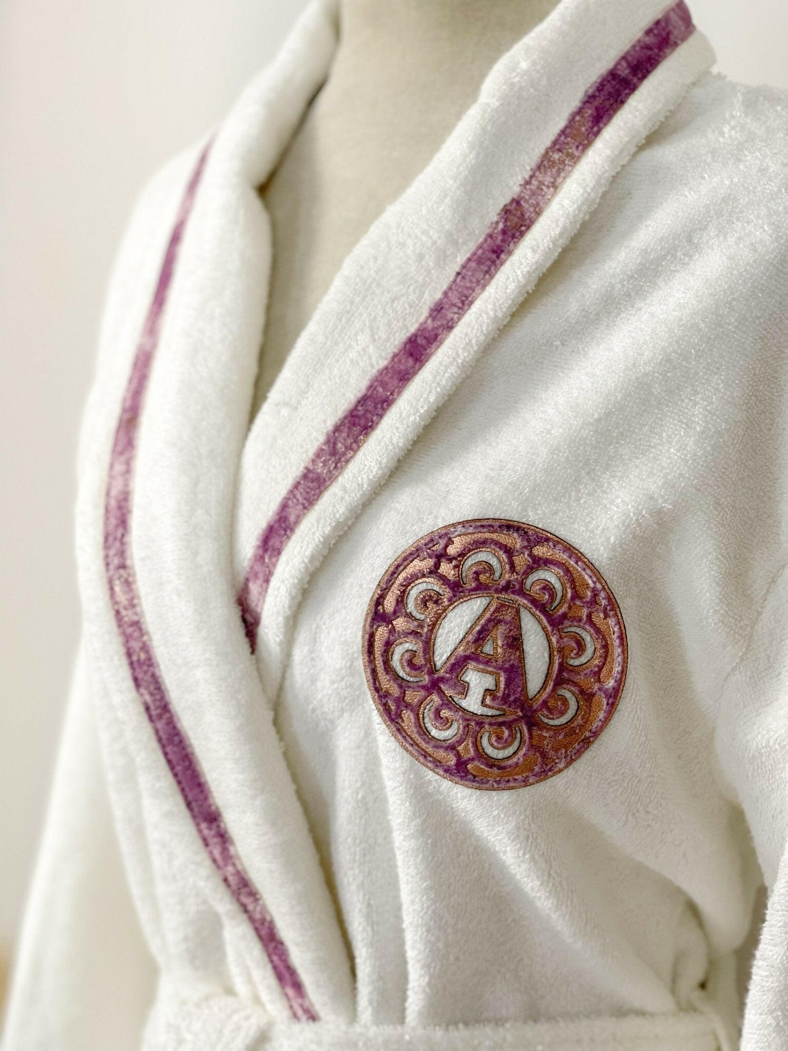 Personalized Initial Lyra Bathrobe (Her) - Creative Home, Bathrobes,BRW-CH-LYRA-S-BO,BRW-CH-LYRA-S-BS,BRW-CH-LYRA-S-BST,BRW-CH-LYRA-M-BO,BRW-CH-LYRA-M-BS,BRW-CH-LYRA-M-BST,BRW-CH-LYRA-L-BO,BRW-CH-LYRA-L-BS,BRW-CH-LYRA-L-BST,BRW-CH-LYRA-XL-BO,BRW-CH-LYRA-XL-BS,BRW-CH-LYRA-XL-BST,BRW-CH-LYRA-XXL-BO,BRW-CH-LYRA-XXL-BS,BRW-CH-LYRA-XXL-BST,BRW-CH-LYRA-XXXL-BO,BRW-CH-LYRA-XXXL-BS,BRW-CH-LYRA-XXXL-BST