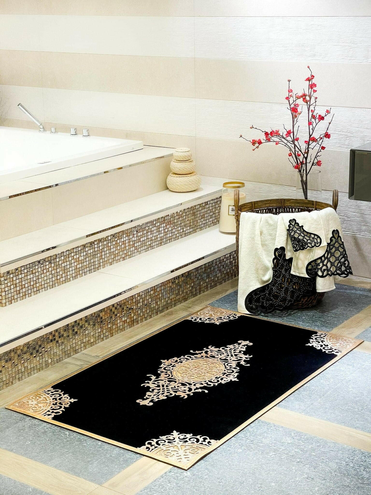 Ruya Rug - Creative Home Designs, Rugs,RUG-RUYA-BlaCop-60100,RUG-RUYA-BlaCop-70120,RUG-RUYA-BlaCop-85137,RUG-RUYA-BlaCop-121182
