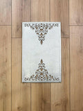 Sena Rug Aged Silver Grey Color Rug - Creative Home Designs Rugs, Oriental Style Cut Out Laser Turkish Carpet With Diamonds, Non Slip Durable Mat,RUG-SENA-Si-4060,UG-SENA-Si-60100,RUG-SENA-Si-70120,RUG-SENA-Si-85137,RUG-SENA-Si-121182