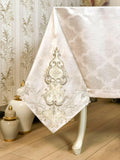 Serra Powder Pink Tablecloth - creativehome-designsTablecloths
